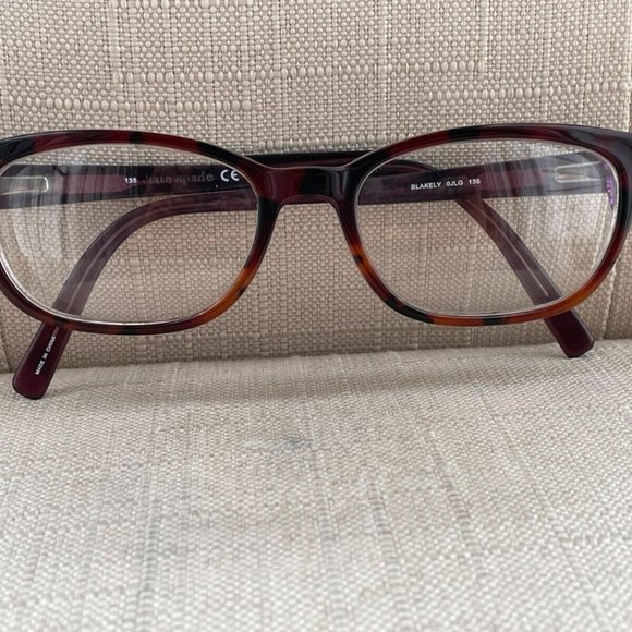 Kate Spade Blakely Women Eyeglasses Frame Purple/Brown Glasses 50[]17 135 - Picture 1 of 12